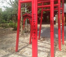鳥居文字奉納(高鍋町)
