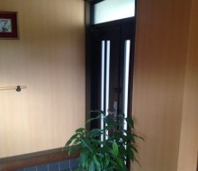 室内ダイノック貼り施工(高鍋町)