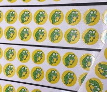 読み🐸ステッカー(川南町)